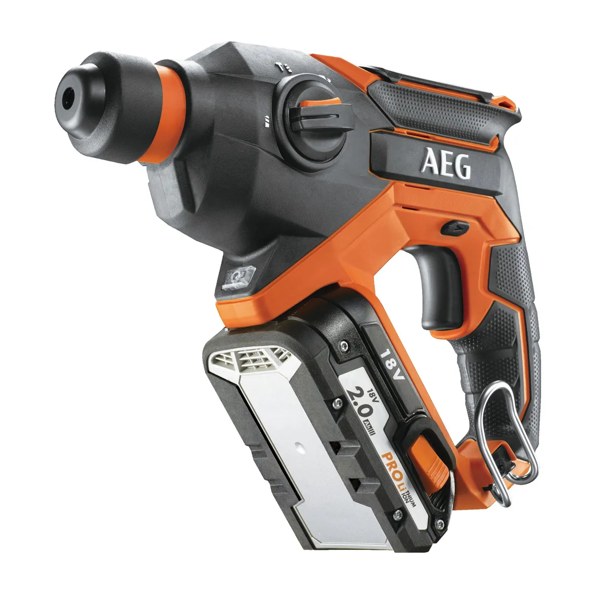 AEG BBH 18C 18V Akülü SDS-Plus Kırıcı Delici, stüdyo ürün fotoğrafı