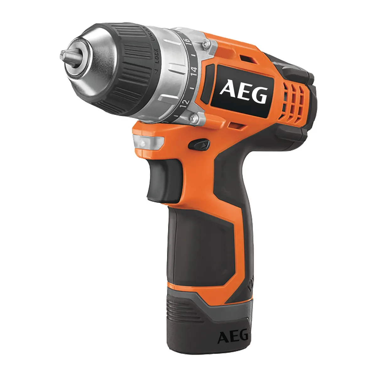 AEG BS 12C 12V Akülü Matkap, stüdyo ürün fotoğrafı