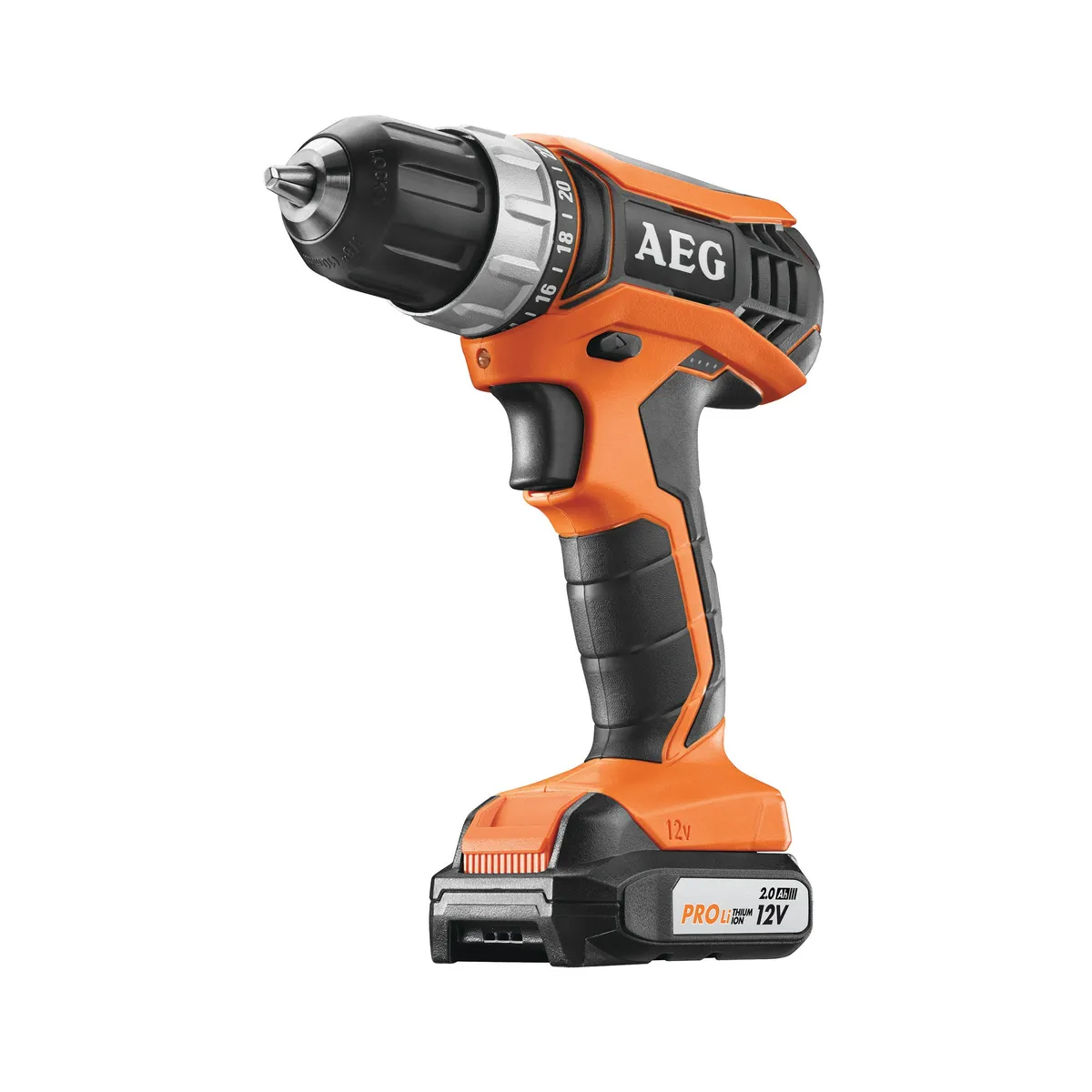 AEG BS 12G3 12V Akülü Matkap, stüdyo ürün fotoğrafı