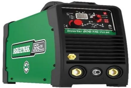 Askaynak Inverter 205 TIG Pulse kaynak makinesi, stüdyo ürün fotoğrafı