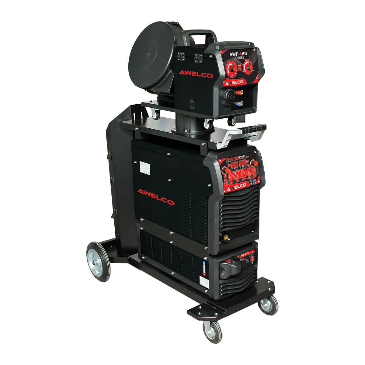 Awelco MIG 550 SWF SYNERGIC DOUBLE PULSE MIG/MAG Kaynak Makinesi 500A