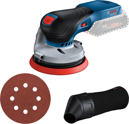 Bosch GEX 18V-125 18V 125 mm eksantrik zımpara, stüdyo ürün fotoğrafı