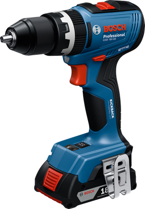Bosch GSB 18V-65 18V darbeli matkap, stüdyo ürün fotoğrafı