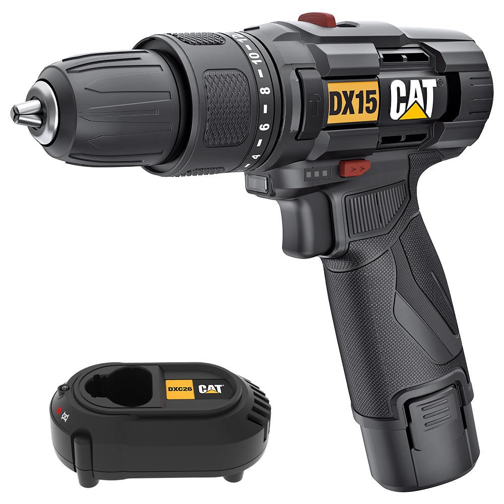 Cat DX15 12V Akülü Profesyonel Darbeli Matkap