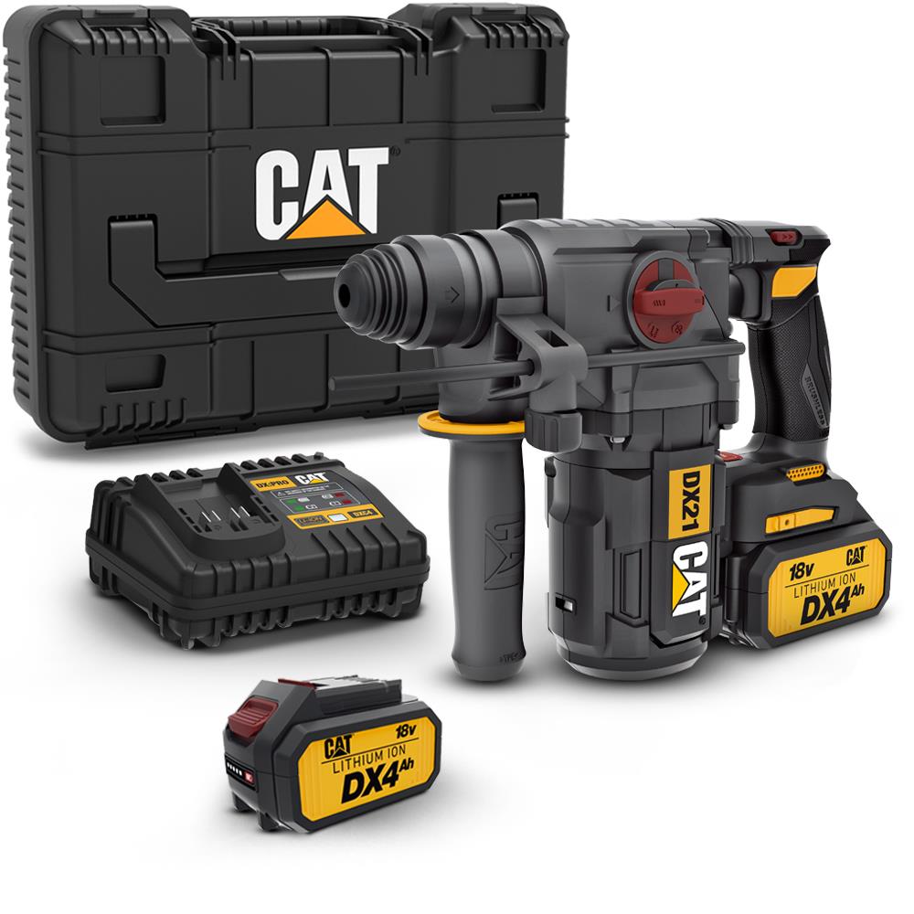 Cat DX21 18V Akülü Kömürsüz SDS-Plus Kırıcı/Delici