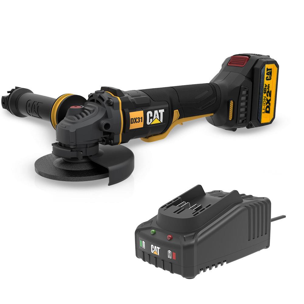 Cat DX31BC 18V Akülü Kömürsüz 115mm Avuç Taşlama