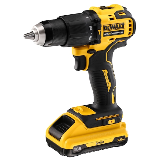 DeWalt DCD709D2T-QW 18V akülü kömürsüz darbeli matkap