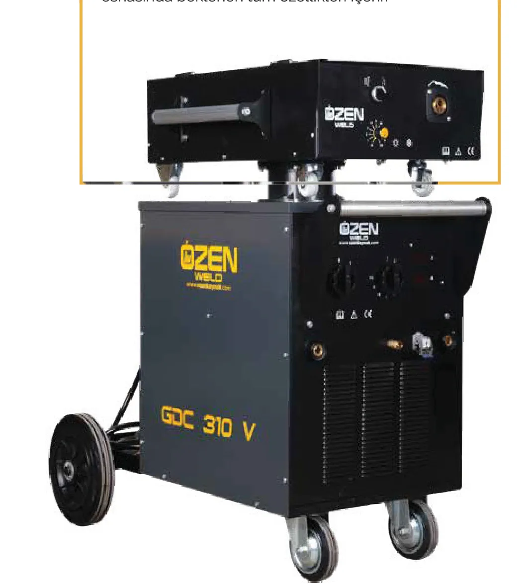 Özen Weld GDC 310V MIG/MAG Kaynak Makinesi 300A