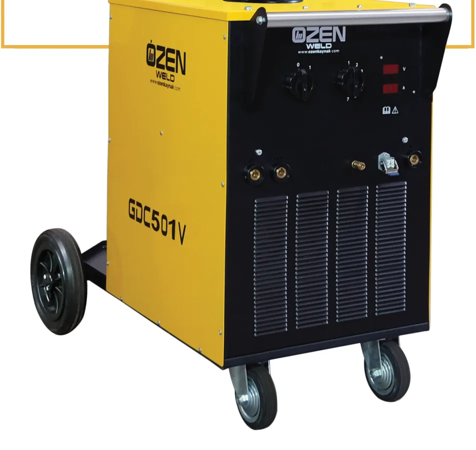Özen Weld GDC 501V MIG/MAG Kaynak Makinesi 500A