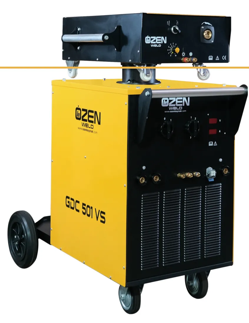 Özen Weld GDC 501VS MIG/MAG Kaynak Makinesi 500A