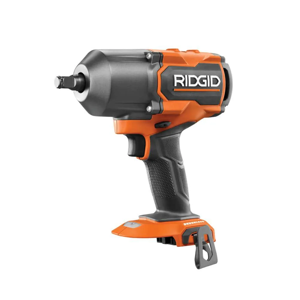 Ridgid R86212B 18V 1/2 inç yüksek tork somun sıkma, stüdyo ürün fotoğrafı