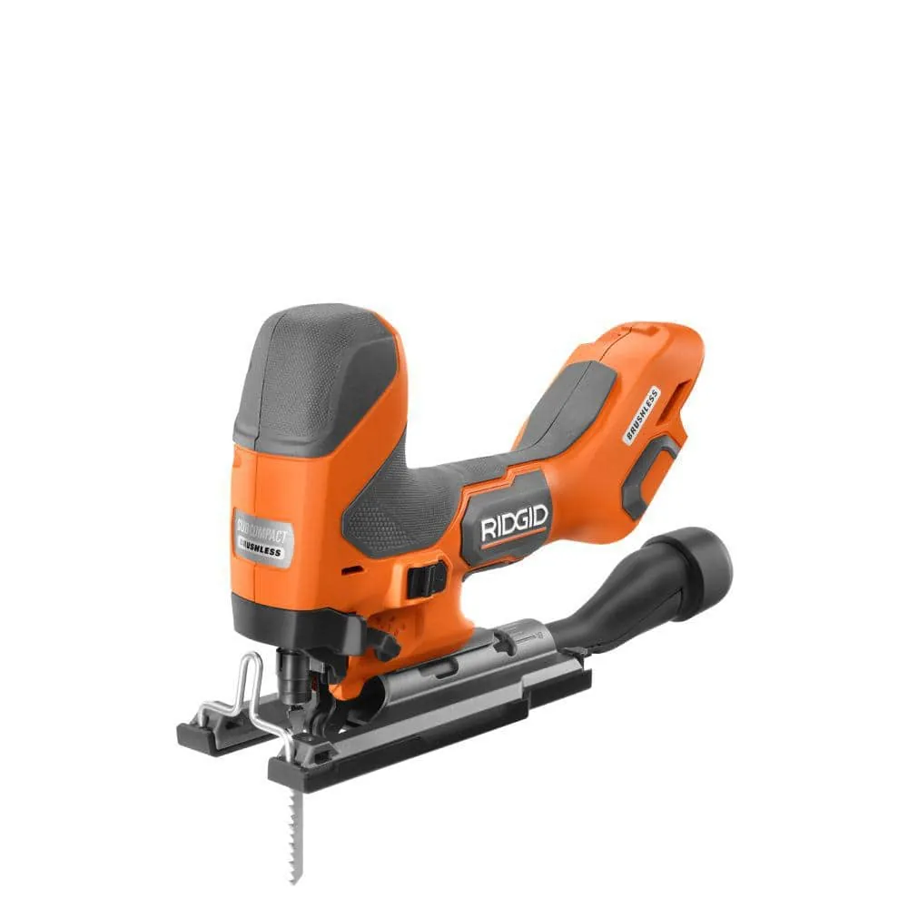 Ridgid R86346B 18V namlu tutuşlu dekupaj testere, stüdyo ürün fotoğrafı