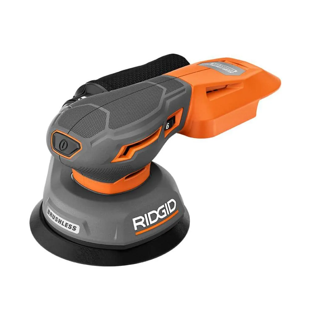 Ridgid R870651B 18V 125 mm eksantrik zımpara, stüdyo ürün fotoğrafı