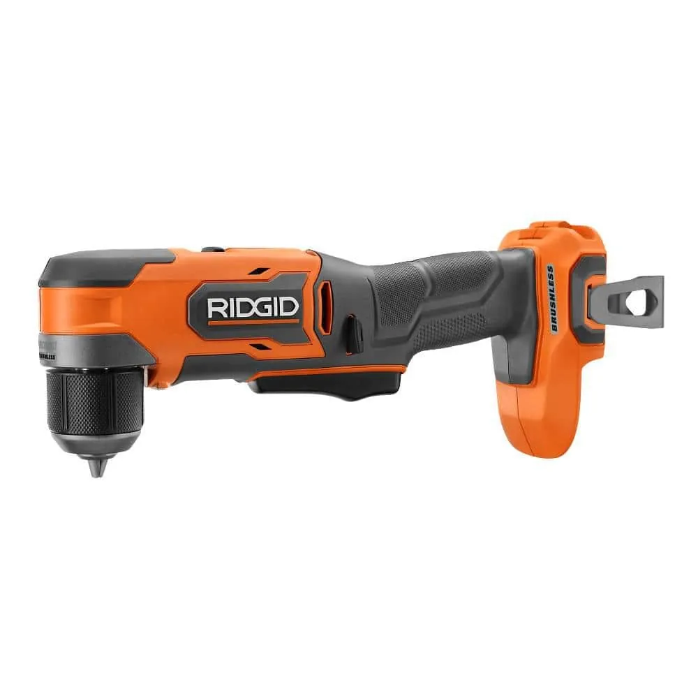 Ridgid R87701B 18V açısal akülü matkap, stüdyo ürün fotoğrafı
