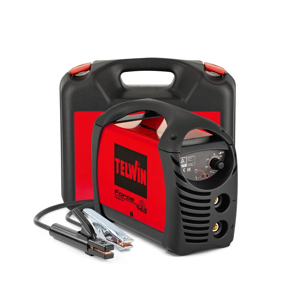 Telwin FORCE 145 + CARRY CASE MMA Kaynak Makinesi 130A