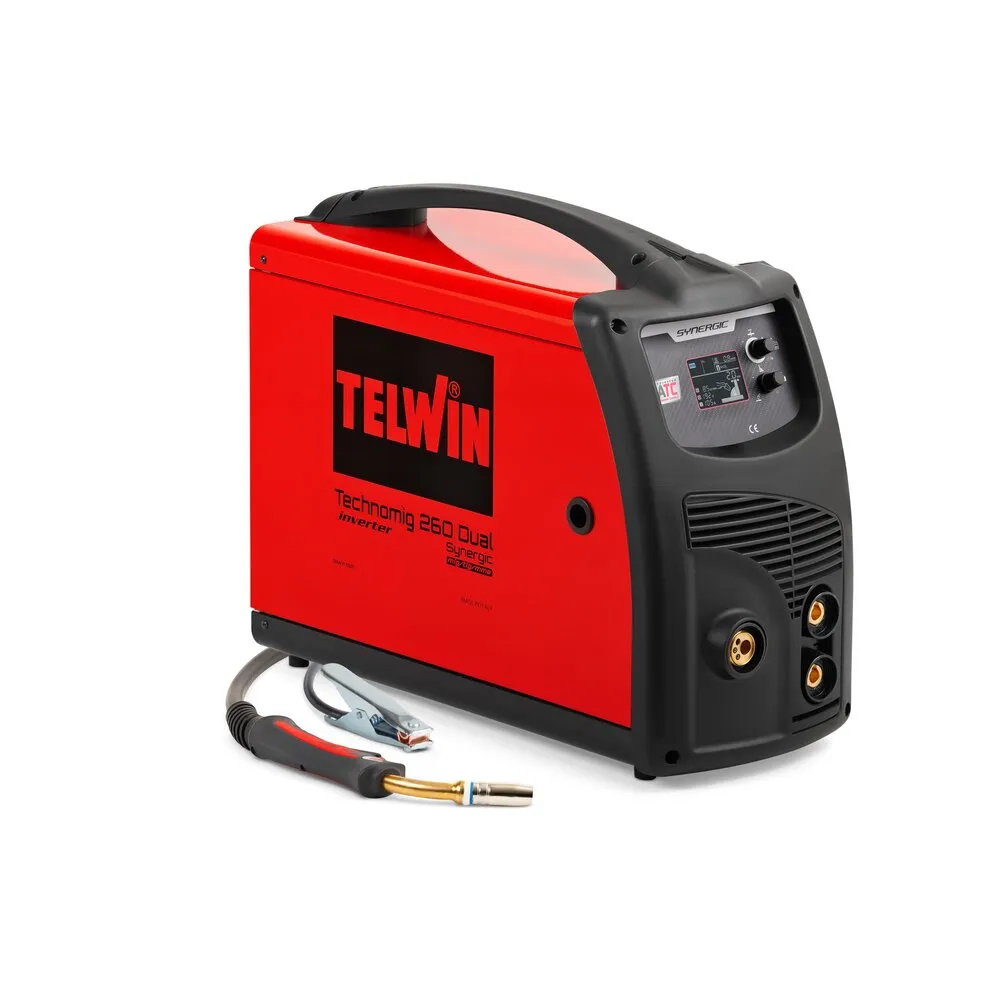 Telwin TECHNOMIG 260 DUAL SYNERGIC MIG/MAG Kaynak Makinesi 250A
