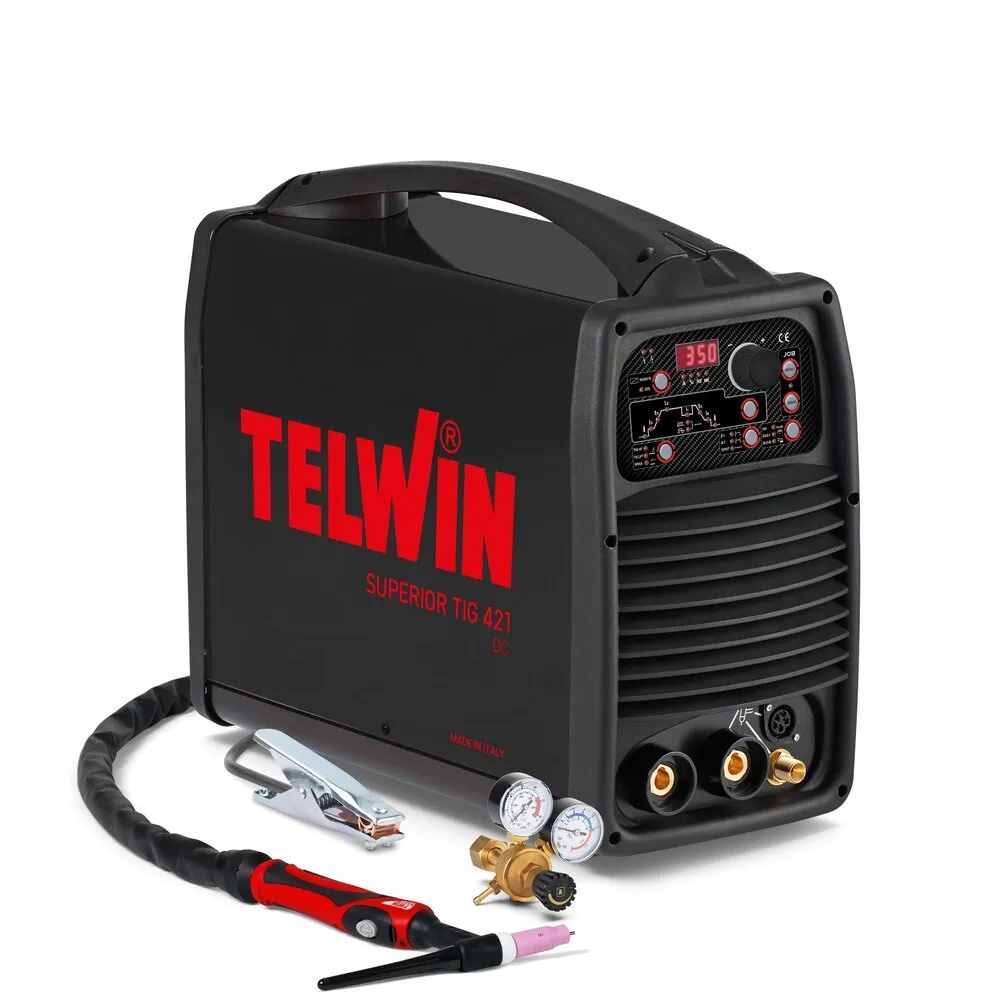 Telwin SUPERIOR TIG 421 DC + ACC. TIG/MMA Kaynak Makinesi 350A