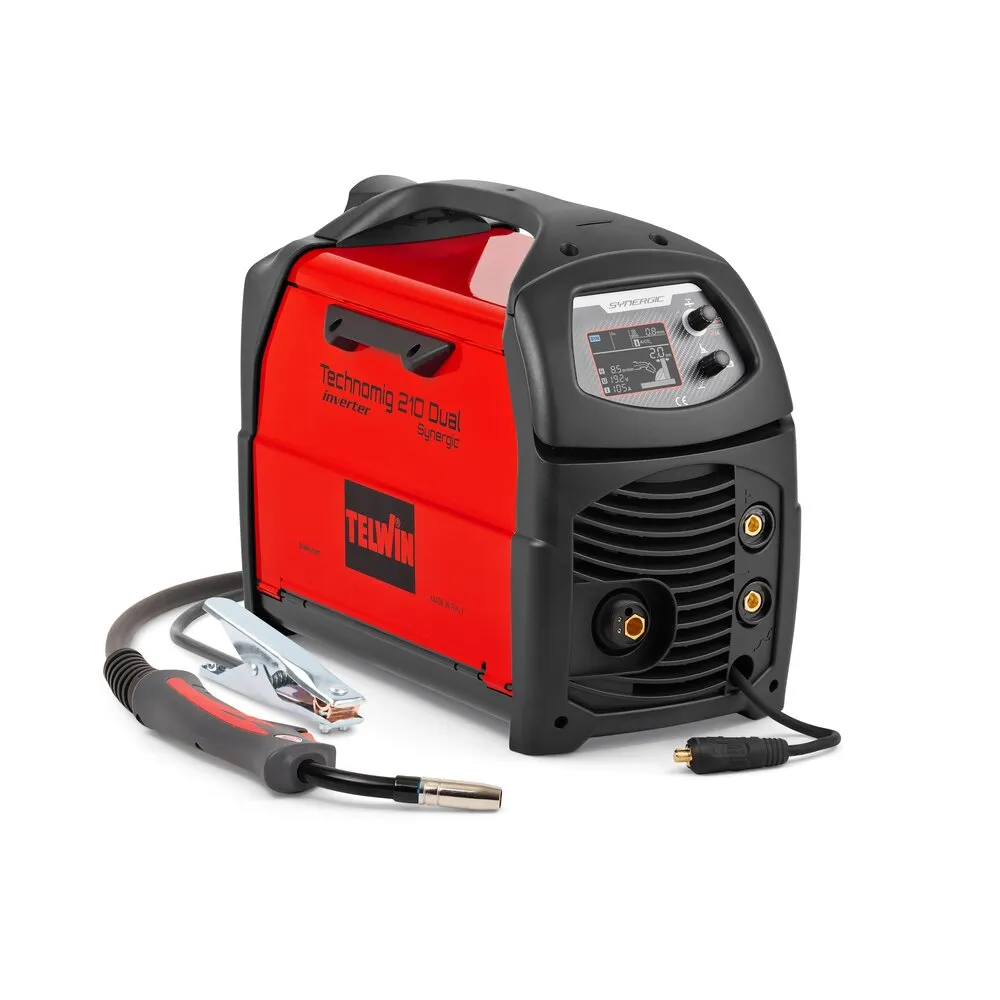 Telwin TECHNOMIG 210 DUAL SYNERGIC MIG/MAG Kaynak Makinesi 200A