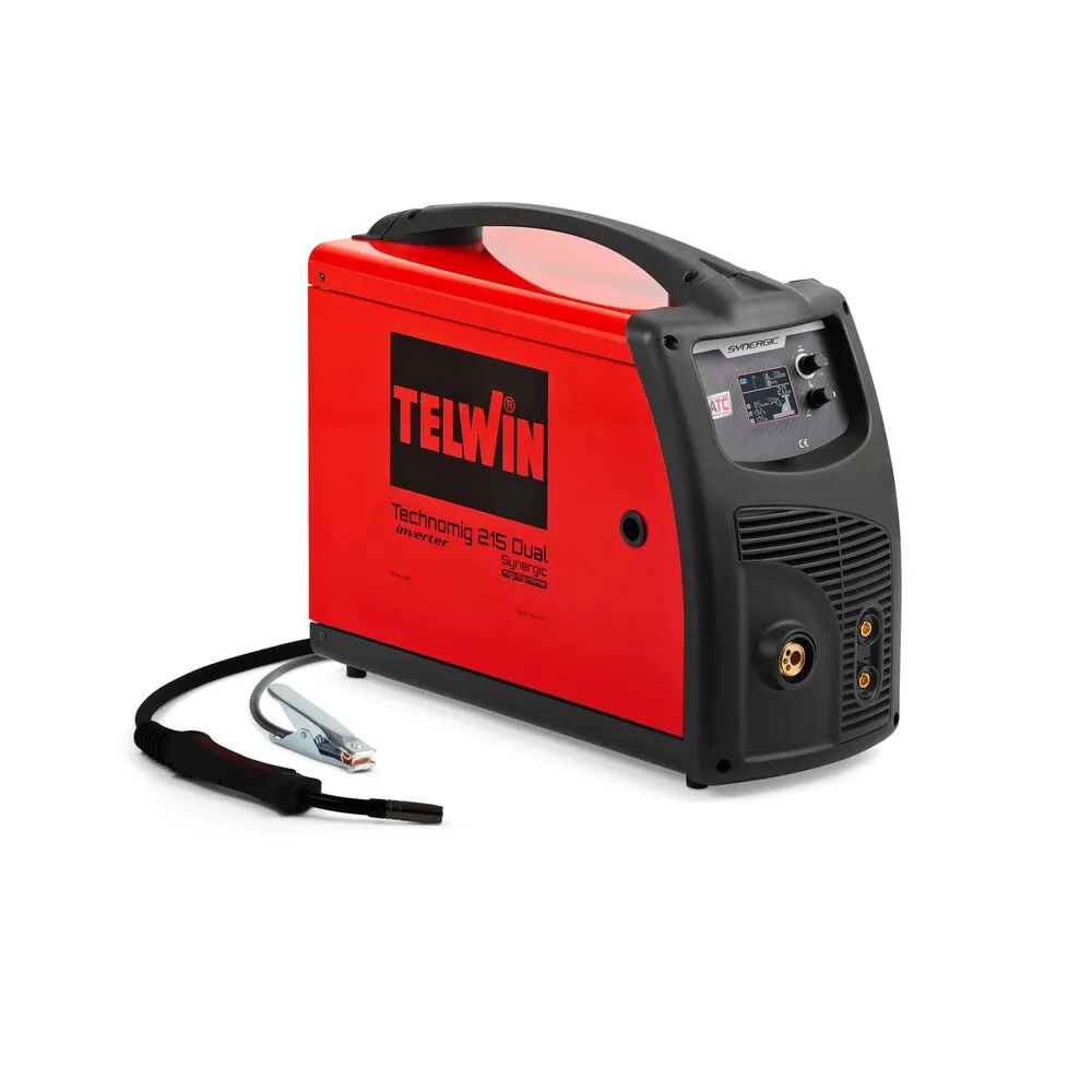 Telwin TECHNOMIG 215 DUAL SYNERGIC MIG/MAG Kaynak Makinesi 220A