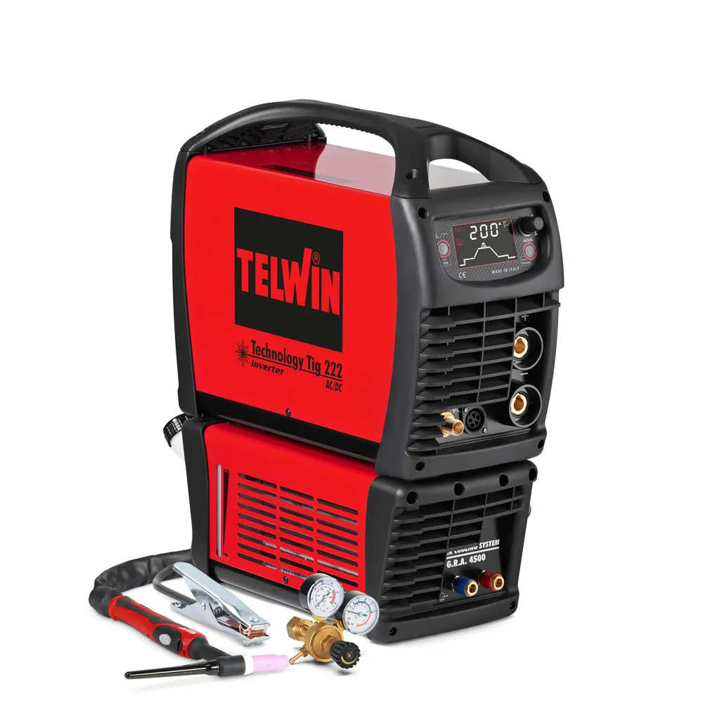 Telwin TECHNOLOGY TIG 222 AC/DC AQUA TIG/MMA Kaynak Makinesi 200A