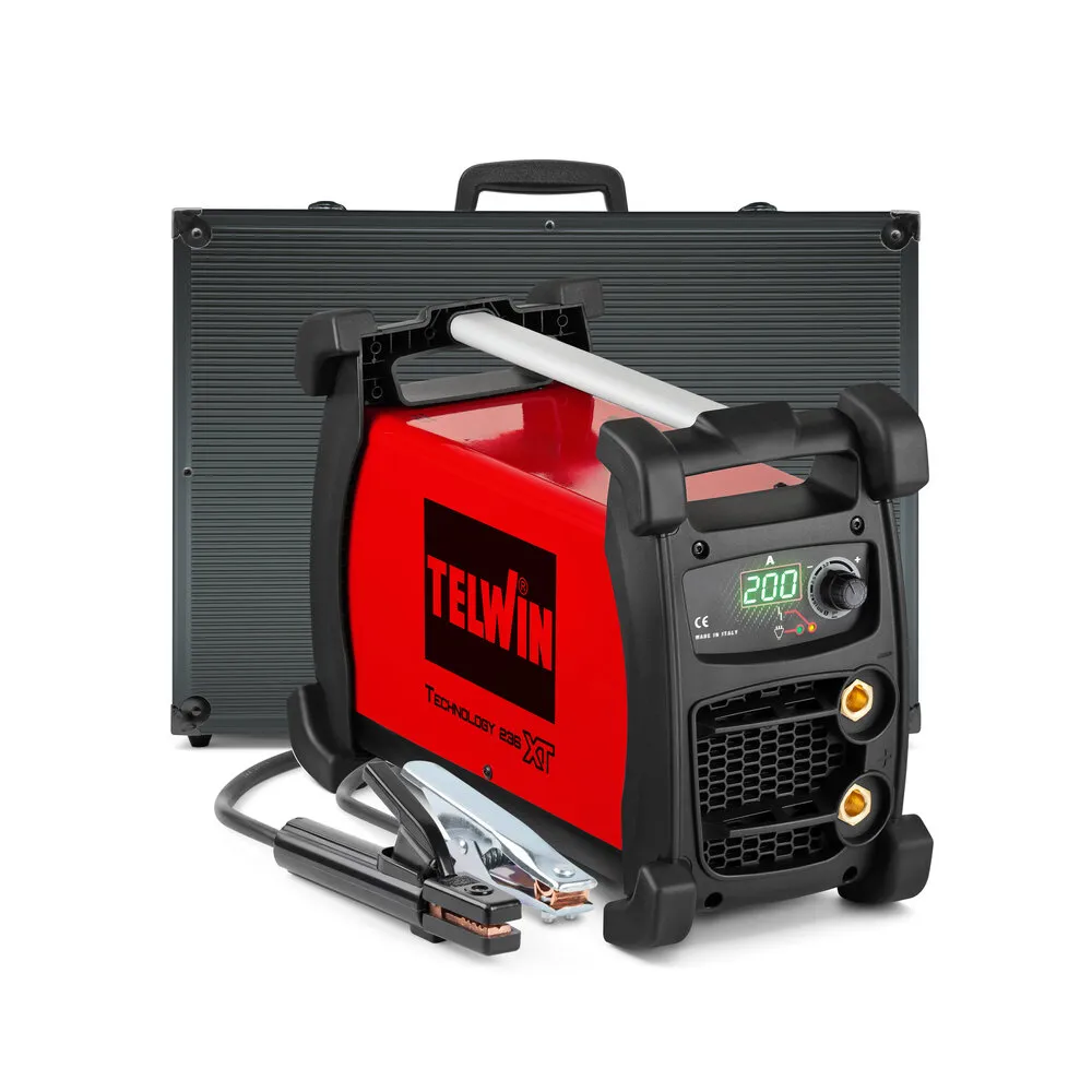 Telwin TECHNOLOGY 236 XT + CARRY CASE MMA Kaynak Makinesi 200A