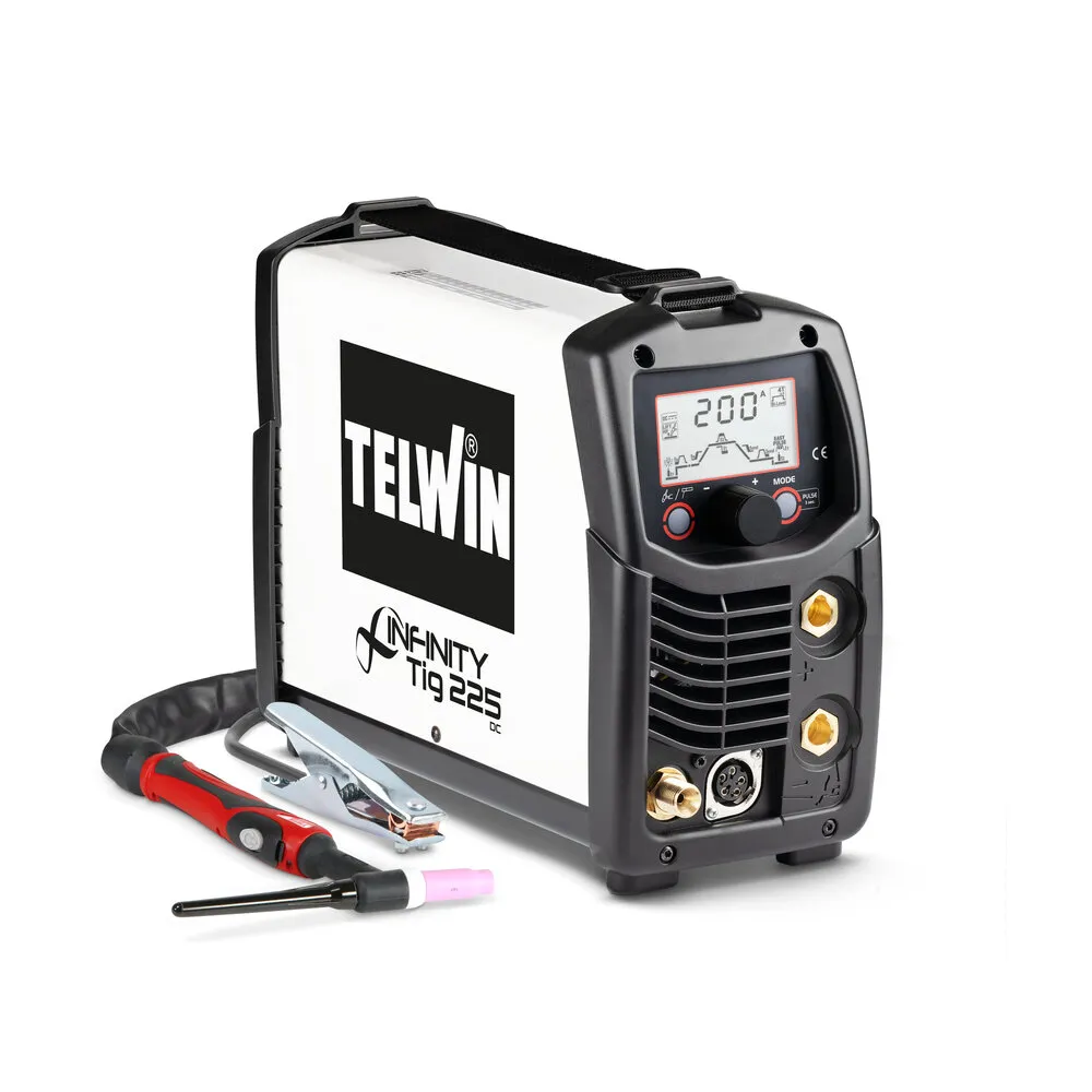 Telwin INFINITY TIG 225 DC + ACC. TIG/MMA Kaynak Makinesi 200A