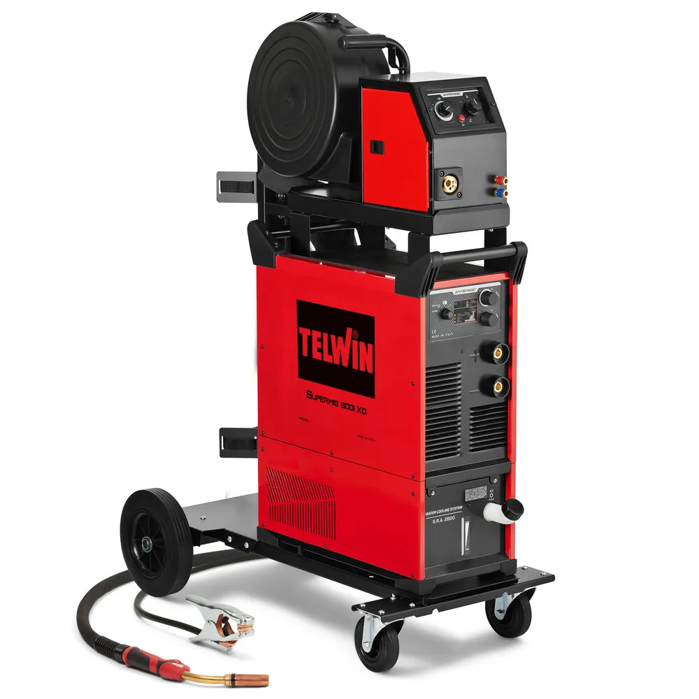 Telwin SUPERMIG 600i XD PACK AQUA + TROLLEY MIG/MAG Kaynak Makinesi 600A
