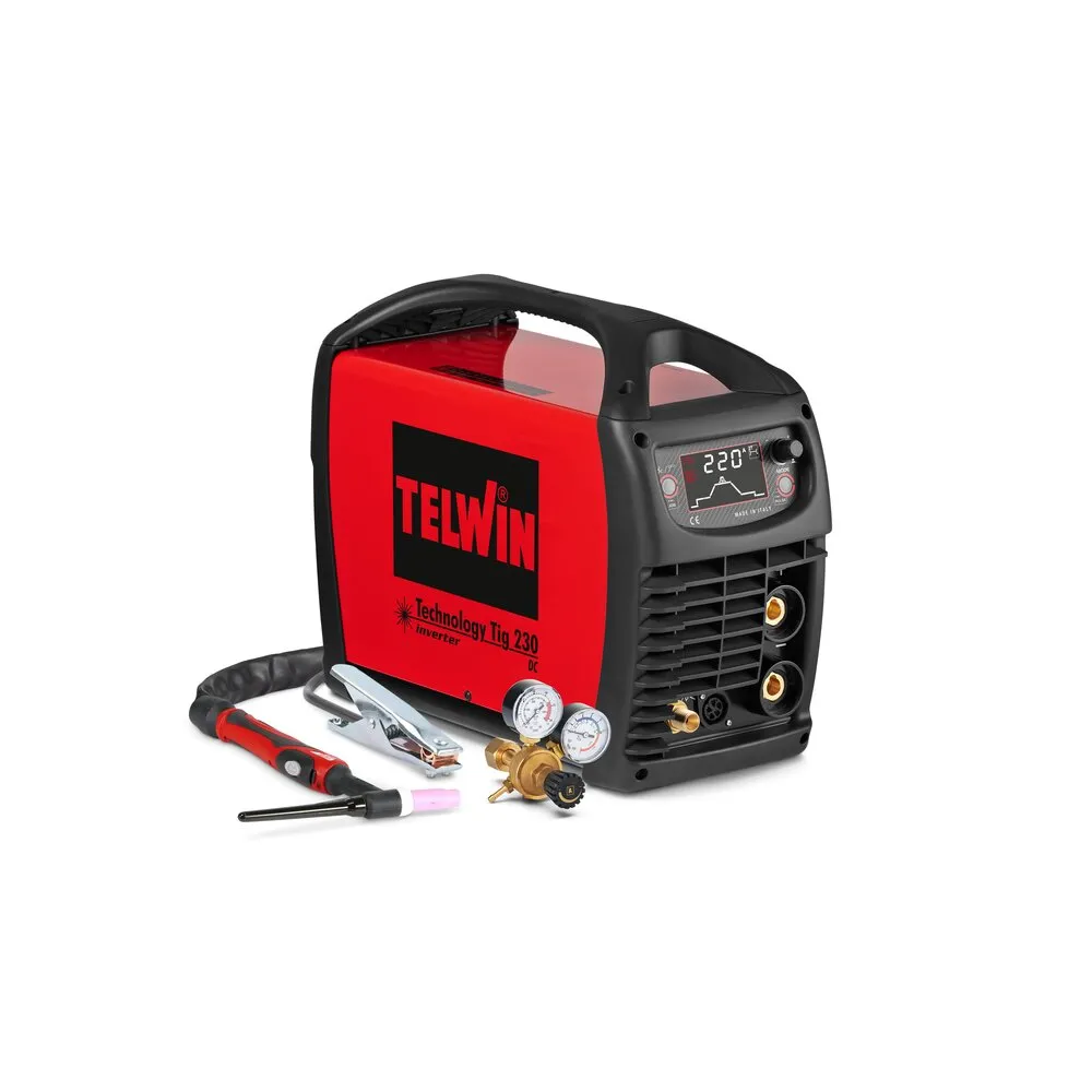 Telwin TECHNOLOGY TIG 230 DC + ACC. TIG/MMA Kaynak Makinesi 220A