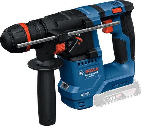 Bosch GBH 18V-18 X çoklu mandrenli 18V kırıcı delici, stüdyo fotoğrafı