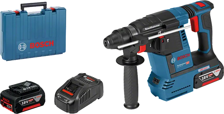 Bosch GBH 18V-26 18V SDS-Plus kırıcı delici, stüdyo ürün fotoğrafı