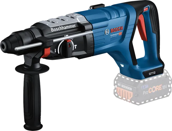Bosch GBH 18V-28 D 18V SDS-Plus kırıcı delici, stüdyo ürün fotoğrafı