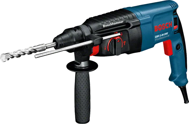 Bosch GBH 2-26 DRE 800W SDS-Plus kablolu kırıcı delici, stüdyo fotoğrafı
