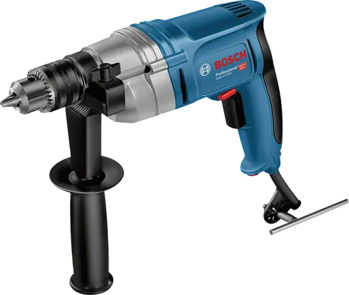 Bosch GBM 13 HRE 550W darbesiz matkap, stüdyo ürün fotoğrafı