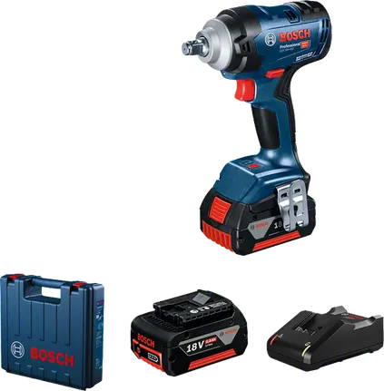 Bosch GDS 18V-400 18V darbeli somun sıkma, stüdyo ürün fotoğrafı
