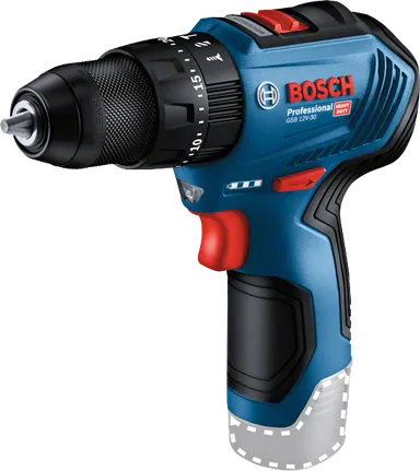 Bosch GSB 12V-30 12V darbeli matkap, stüdyo ürün fotoğrafı