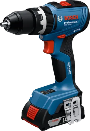 Bosch GSB 18V-65 18V darbeli matkap, stüdyo ürün fotoğrafı