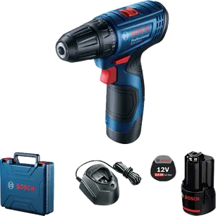Bosch GSR 120-LI 12V darbesiz matkap, stüdyo ürün fotoğrafı