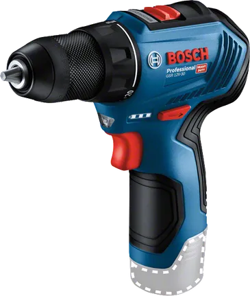 Bosch GSR 12V-30 12V darbesiz matkap, stüdyo ürün fotoğrafı