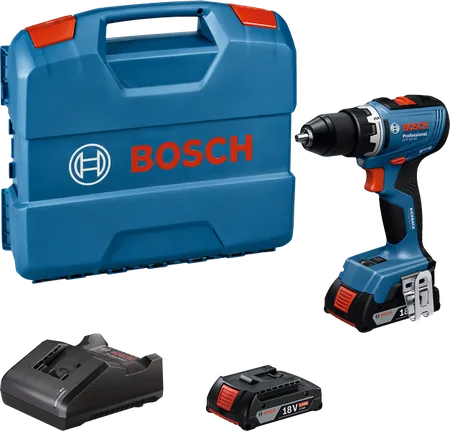 Bosch GSR 18V-65 18V darbesiz matkap, stüdyo ürün fotoğrafı