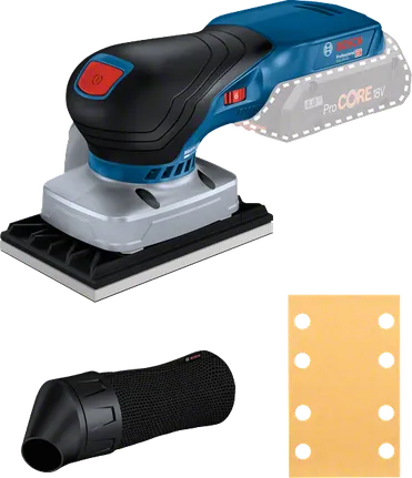 Bosch GSS 18V-13 18V titresimli zımpara, stüdyo ürün fotoğrafı