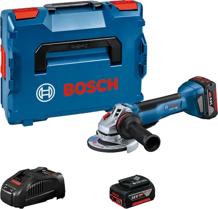 Bosch GWS 18V-10 P 18V 125 mm avuç taşlama, stüdyo ürün fotoğrafı