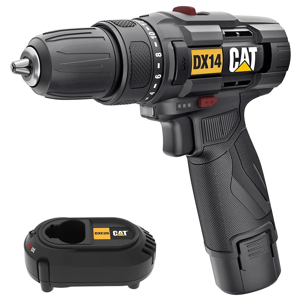 Cat DX14 12V Akülü Profesyonel Matkap