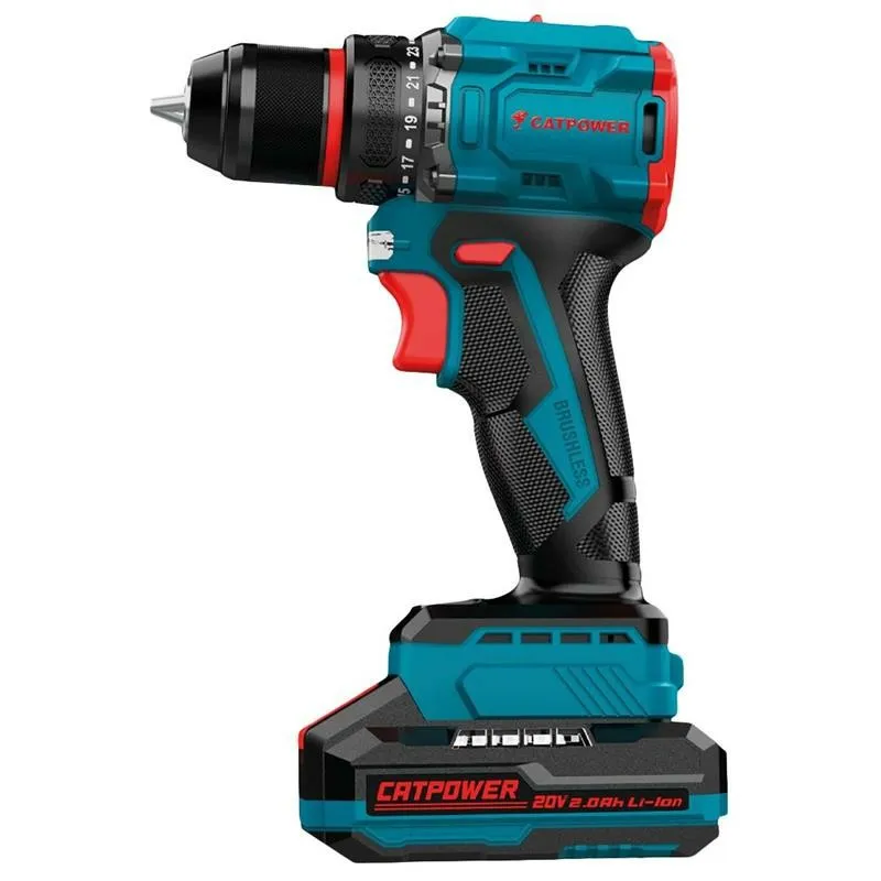 CatPower 1040 20V Akülü Darbesiz Vidalama Matkap 10mm 55Nm