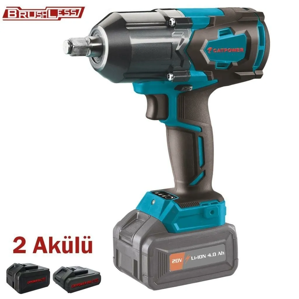 CatPower 4123 20V Akülü Kömürsüz Somun Sıkma 600Nm