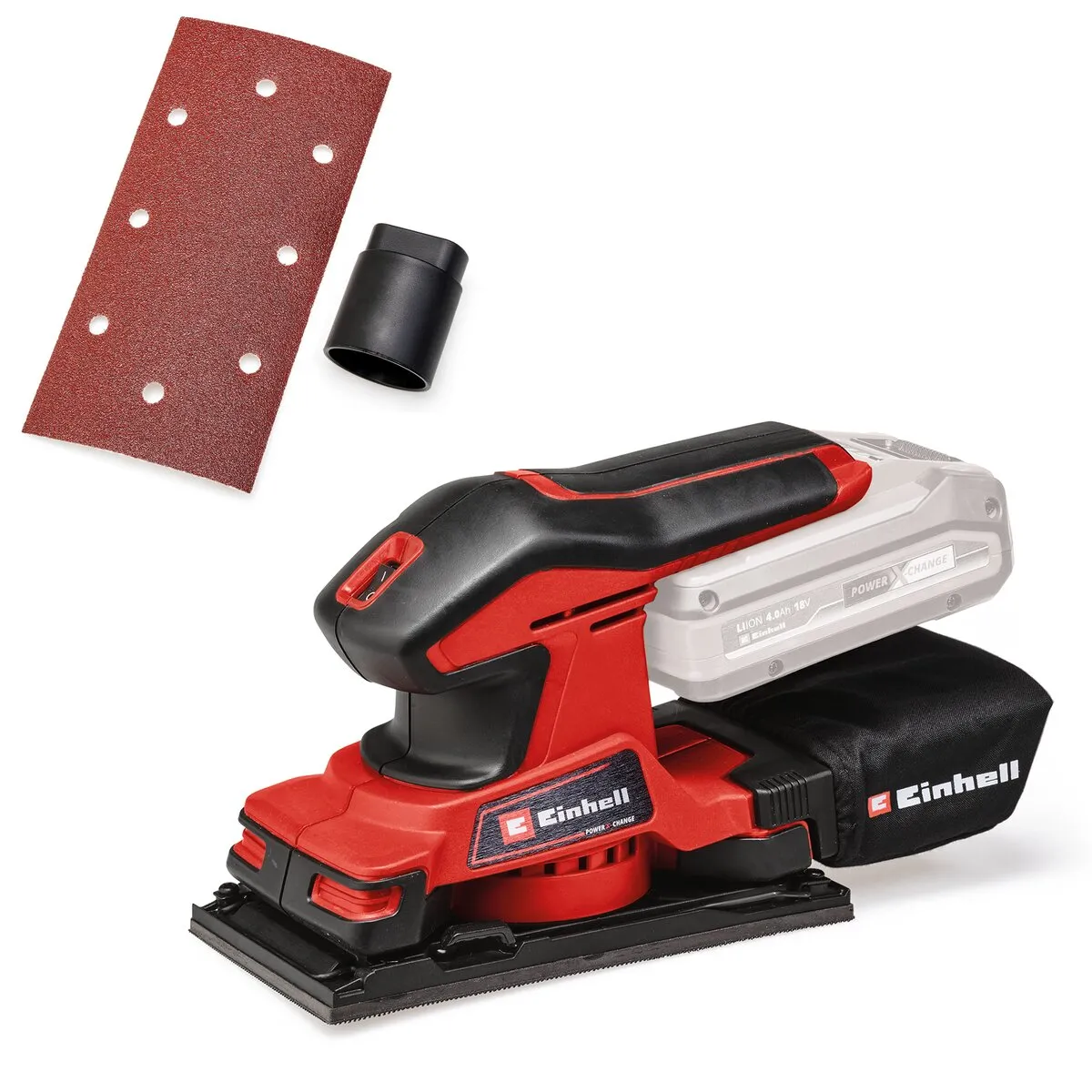 Einhell TC-OS 18/187 Li titresimli zımpara, ürün fotoğrafı