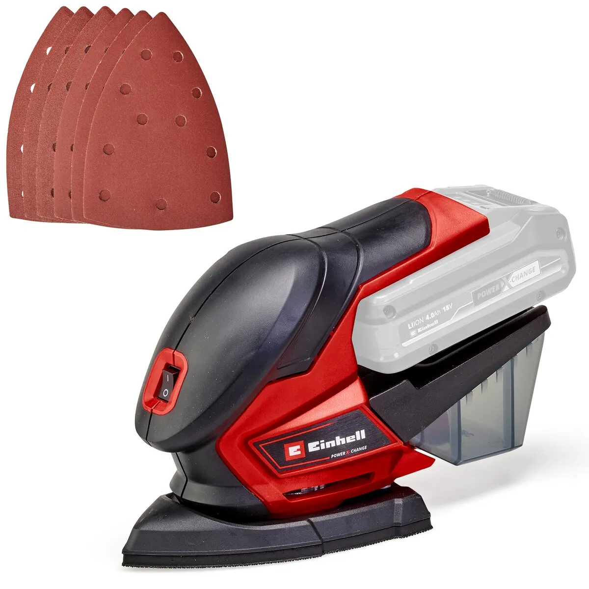 Einhell TE-OS 18/150 Li titresimli zımpara, ürün fotoğrafı