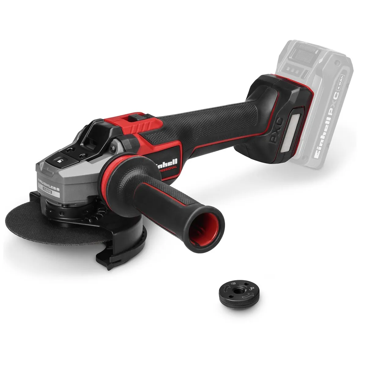 Einhell TP-AG 18/125/13 Q Li BL 125 mm avuç taşlama, ürün fotoğrafı