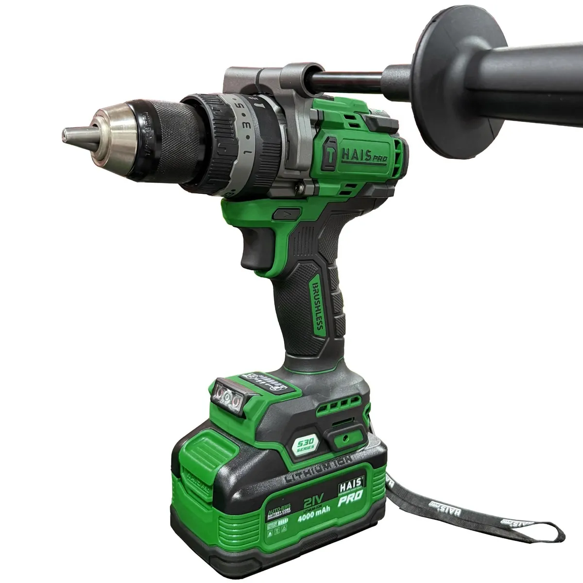 HaisPro S30 RB-2111 21V Akülü Kömürsüz Darbeli Matkap 160Nm