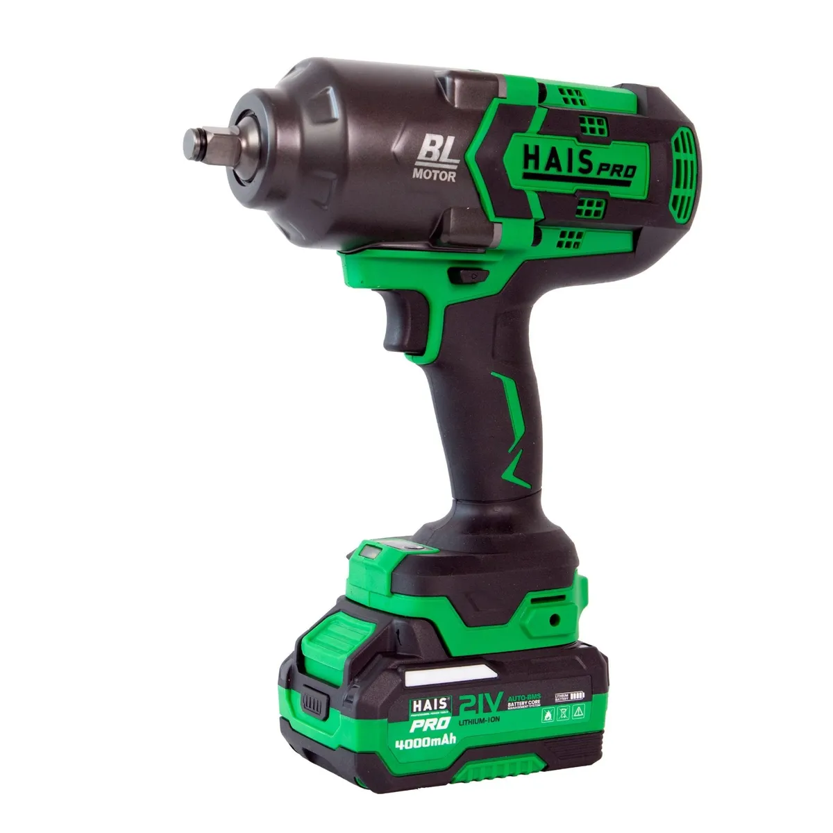 HaisPro RB-818 21V Akülü Kömürsüz Darbeli Somun Sıkma 1300Nm