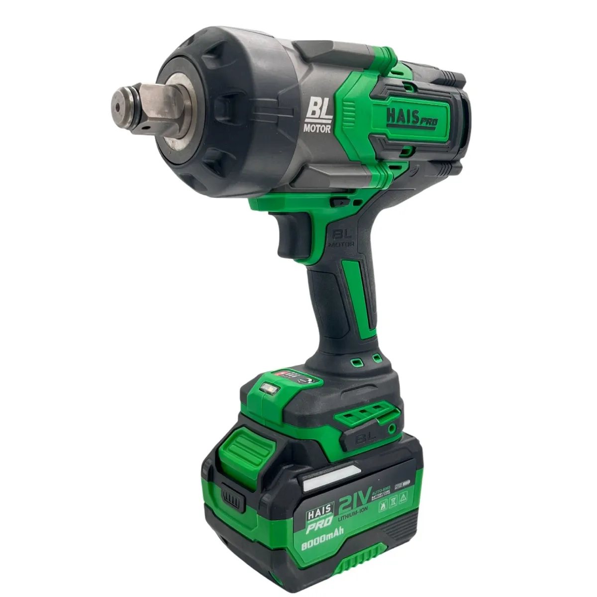 HaisPro RB-826 21V Akülü Kömürsüz Darbeli Somun Sıkma 2300Nm